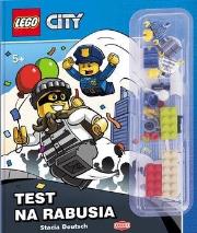 Okładka książki LEGO City. Test na rabusia