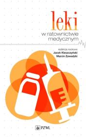 Leki w ratownictwie medycznym. Autor: Piotr Fudalej. Dadada.pl Okładka książki Leki w ratownictwie medycznym