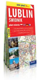 Okładka książki Lublin i Świdnik plan miasta 1:20 000 2015