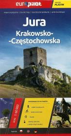 Okładka książki Mapa Turystyczna EuroPilot. Jura Krk-Częst plastik