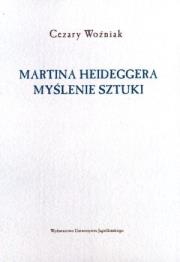 Okładka książki Martina Heideggera myślenie sztuki