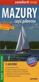 Opakowanie Mazury część północna mapa turystyczna 1:60 000