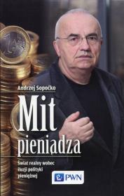 Mit pieniądza. Autor: Sopoćko Andrzej. Dadada.pl Okładka książki Mit pieniądza
