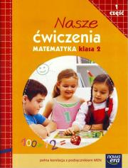 Nasze ćwiczenia. Matematyka Kl. 2 cz.1 NE. Autor: praca zbiorowa. Dadada.pl Okładka książki Nasze ćwiczenia. Matematyka Kl. 2 cz.1 NE