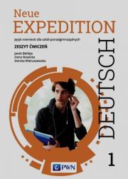 Neue Expedition Deutsch 1 Zeszyt ćwiczeń. Autor: Betleja Jacek, Irena Nowicka, Wieruszewska Dorota. Dadada.pl Okładka książki Neue Expedition Deutsch 1 Zeszyt ćwiczeń