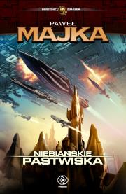 Niebiańskie pastwiska. Autor: Majka Paweł. Dadada.pl Okładka książki Niebiańskie pastwiska