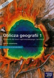 Oblicza geografii 1 Podręcznik Zakres rozszerzony z dostępem do Matura-ROM-u Szkoła ponadgimnazjalna. Autor: Malarz Roman, Więckowski Marek. Dadada.pl Okładka książki Oblicza geografii 1 Podręcznik Zakres rozszerzony z dostępem do Matura-ROM-u Szkoła ponadgimnazjalna