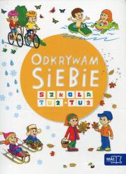 Okładka książki Odkrywam siebie Szkoła tuż-tuż Roczne przygotowanie przedszkolne Box
