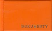 Opakowanie Okładka na dokumenty mała pomarańczowa