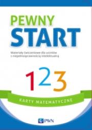 Okładka książki Pewny start Karty matematyczne