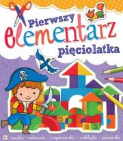 Okładka książki Pierwszy elementarz 5 latka
