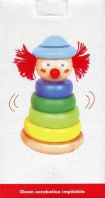 Opakowanie Piramida drewniana Clown