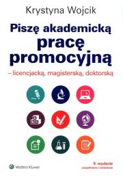 Okładka książki Piszę akademicką pracę promocyjną