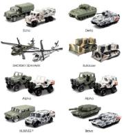 Opakowanie Pojazdy wojskowe Forces 3 różne rodzaje