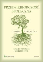Przedsiębiorczość społeczna. Autor: Andrzej Nowak. Dadada.pl Okładka książki Przedsiębiorczość społeczna