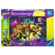 Opakowanie Puzzle 150 XXL Żółwie Ninja w akcji