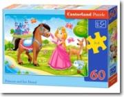 Opakowanie Puzzle 60 elementów Princess and Her Friend