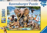 Opakowanie Puzzle Afrykańscy przyjaciele 300 XXL