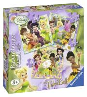 Opakowanie Puzzle Disney Wróżki 3w1