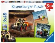 Opakowanie Puzzle Maszyny rolnicze Claas 3x49