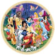 Opakowanie Puzzle okrągłe Disney Świat Disney'a 1000