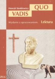 Okładka książki Quo vadis z oprac. GREG
