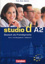 Opakowanie studio d A2 Kurs und Ubungsbuch + CD Podręcznik z ćwiczeniami