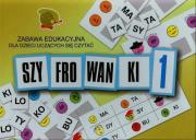 Szyfrowanki 1 gra edukacyjna. Wydawca: Integracja Plus. Dadada.pl Opakowanie Szyfrowanki 1 gra edukacyjna