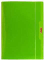 Okładka książki Teczka A4 z gumką zielona