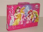 Opakowanie Teczka twarda z raczką Księżniczki