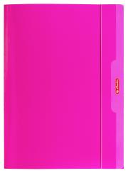 Okładka książki Teczka z gumką A4 różowa