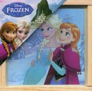 Opakowanie Układanka dewniana Kraina Lodu