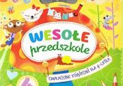 Okładka książki Wesołe przedszkole. Edukacyjne książeczki dla 4-latka