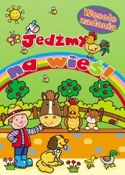 Okładka książki Wesołe zadania. Jedźmy na wieś!