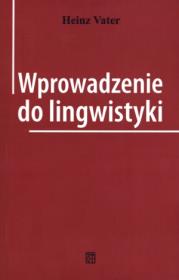 Okładka książki Wprowadzenie do lingwistyki