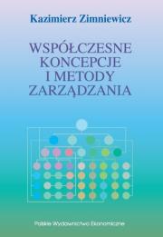 Okładka książki Współczesne koncepcje i metody zarządzania