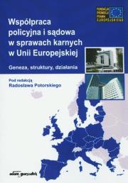 Okładka książki Współpraca policyjna i sądowa w sprawach karnych w Uniii Europejskiej. Geneza, struktury, działania