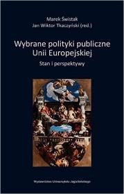 Okładka książki Wybrane polityki publiczne Unii Europejskiej