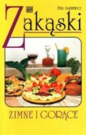 Zakąski zimne i gorące. Autor: Ewa Aszkiewicz. Dadada.pl Okładka książki Zakąski zimne i gorące