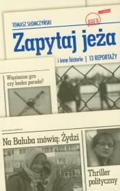 Zapytaj jeża i inne historie. Autor: Tomasz Słomczyński. Dadada.pl Okładka książki Zapytaj jeża i inne historie