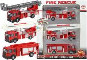 Opakowanie Zestaw Straż Fire Engine 3 auta Strażacki Strażak