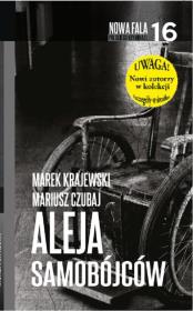 Aleja samobójców. Autor: Marek Krajewski. Dadada.pl Okładka książki Aleja samobójców