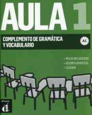Aula 1 Complemento de Gramatica Y Vocabulario. Autor: Murillo Nuria, Troitino Sergio. Dadada.pl Okładka książki Aula 1 Complemento de Gramatica Y Vocabulario