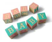 Opakowanie Baby drewniane klocki Uncle Goose