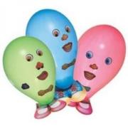 Opakowanie Balonik Wesołe twarze 6 sztuk