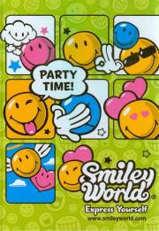 Opakowanie Brulion A4 w kratkę 96 kartek Smiley World jasnozielony