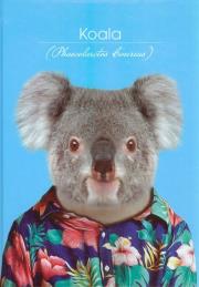 Opakowanie Brulion A4 w kratkę 96 kartek Zoo Portraits