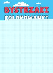 Okładka książki Bystrzaki. Kolorowanki: Wydanie dla geniuszy