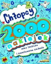 Okładka książki Chłopcy. 2000 naklejek