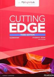 Cutting Edge 3ed Elementary SB + MyEnglishLab +DVD. Autor: Peter Moor, Sarah Cunningham, Araminta Crace. Dadada.pl Okładka książki Cutting Edge 3ed Elementary SB + MyEnglishLab +DVD
